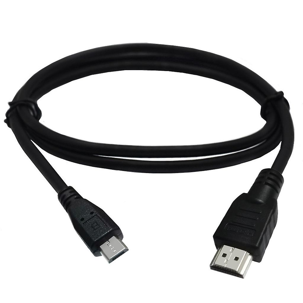 Adaptador de cable HDMI a Micro USB de 1 M Conector convertidor de cable de carga de datos macho