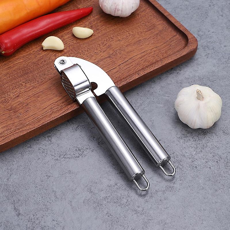 Manual Garlic Press Crusher Grinder Multifunctional Vegetables Ginger Squeezer