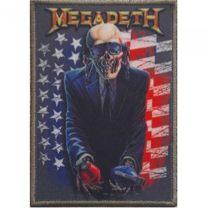 Megadeth Grenade USA Iron On Patch