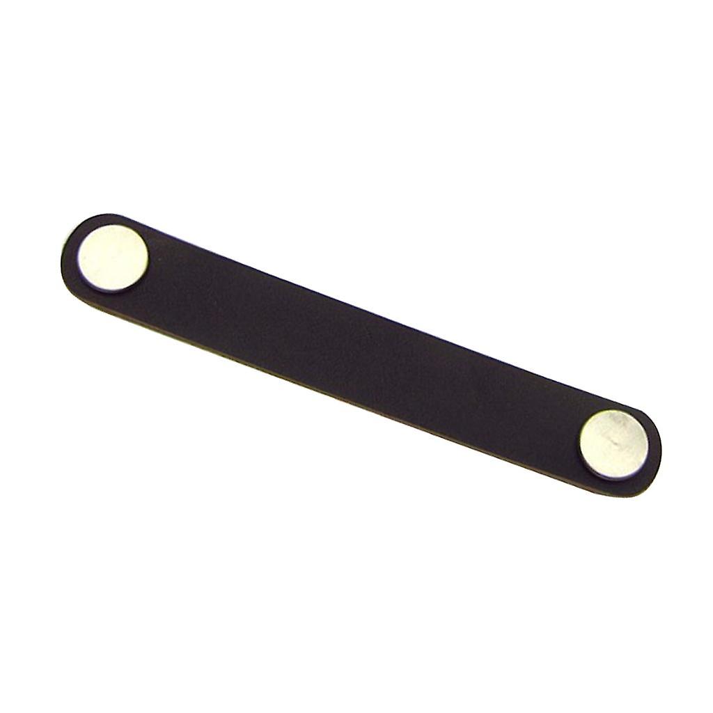 Handmade Leather Suitcase Handle Drawer Cabinet Leather Handle Pulls Knob Brown_2