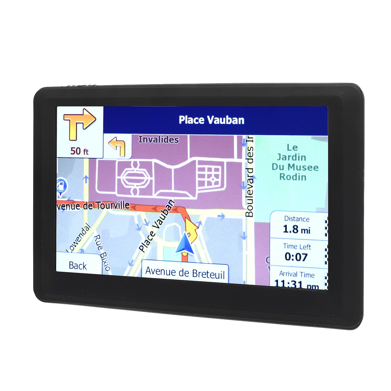 5 Zoll Auto GPS Navigator – Universal, Touchscreen, 8 GB Speicher, Mit FM-Transmitter & MP3-Player