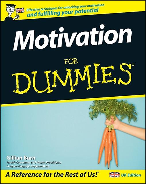 Motivation For Dummies by Gillian Burn Paperback Book