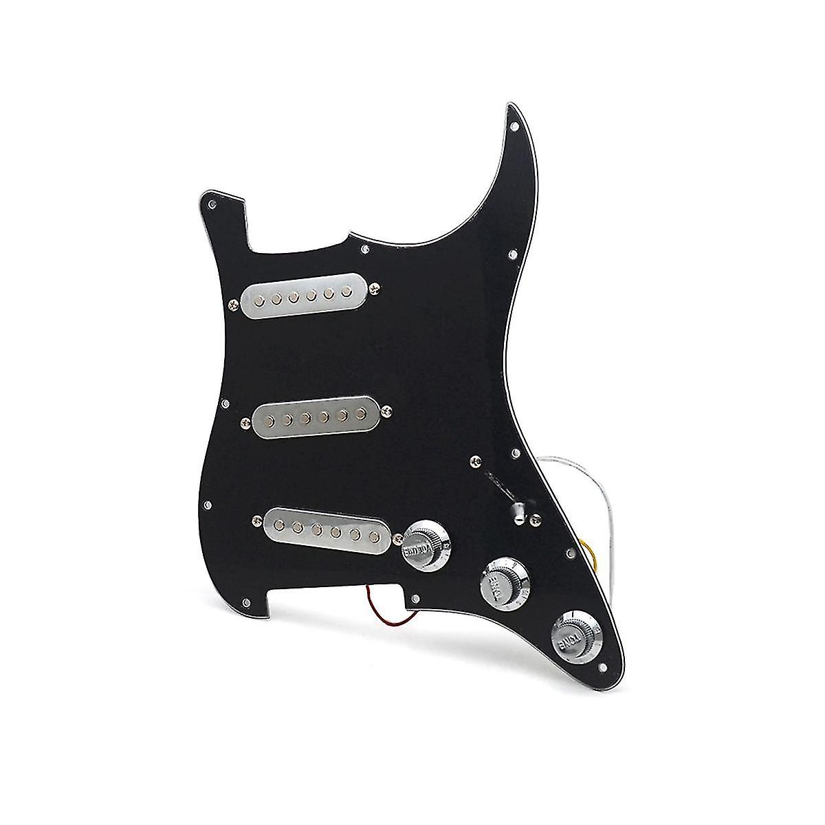 Elgitarr Enkelpickup Panel Montering Elgitarr Panel Krets Försilvrad Tillbehör