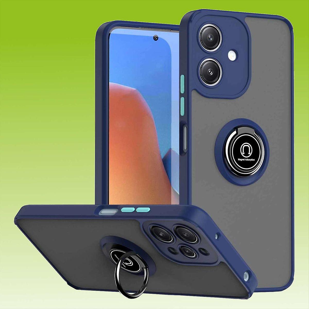 For Motorola Moto G14 TPU / PC Design Ring Magnet Phone Case Cover