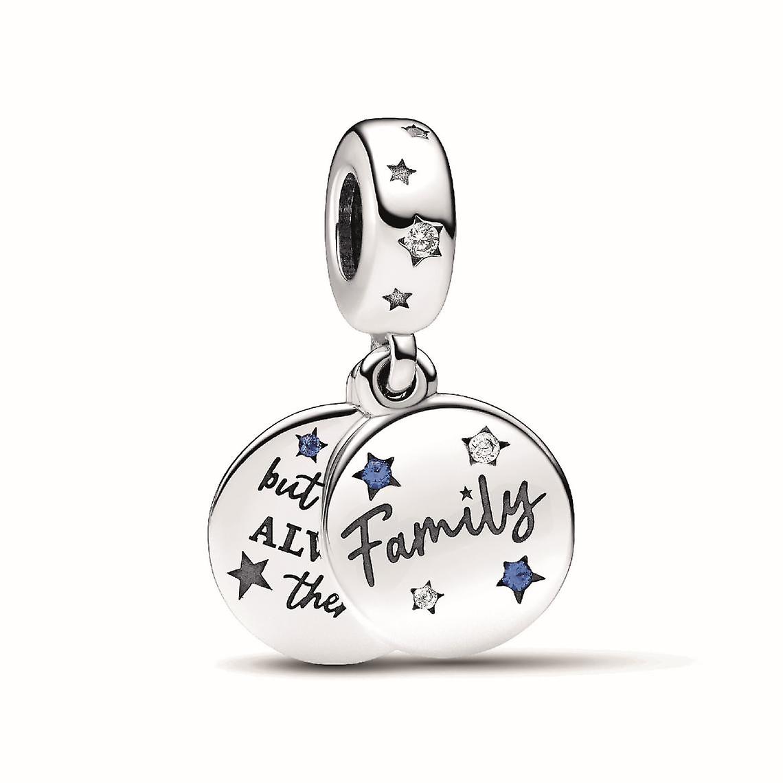 Charm Pendant Double Amour Familial