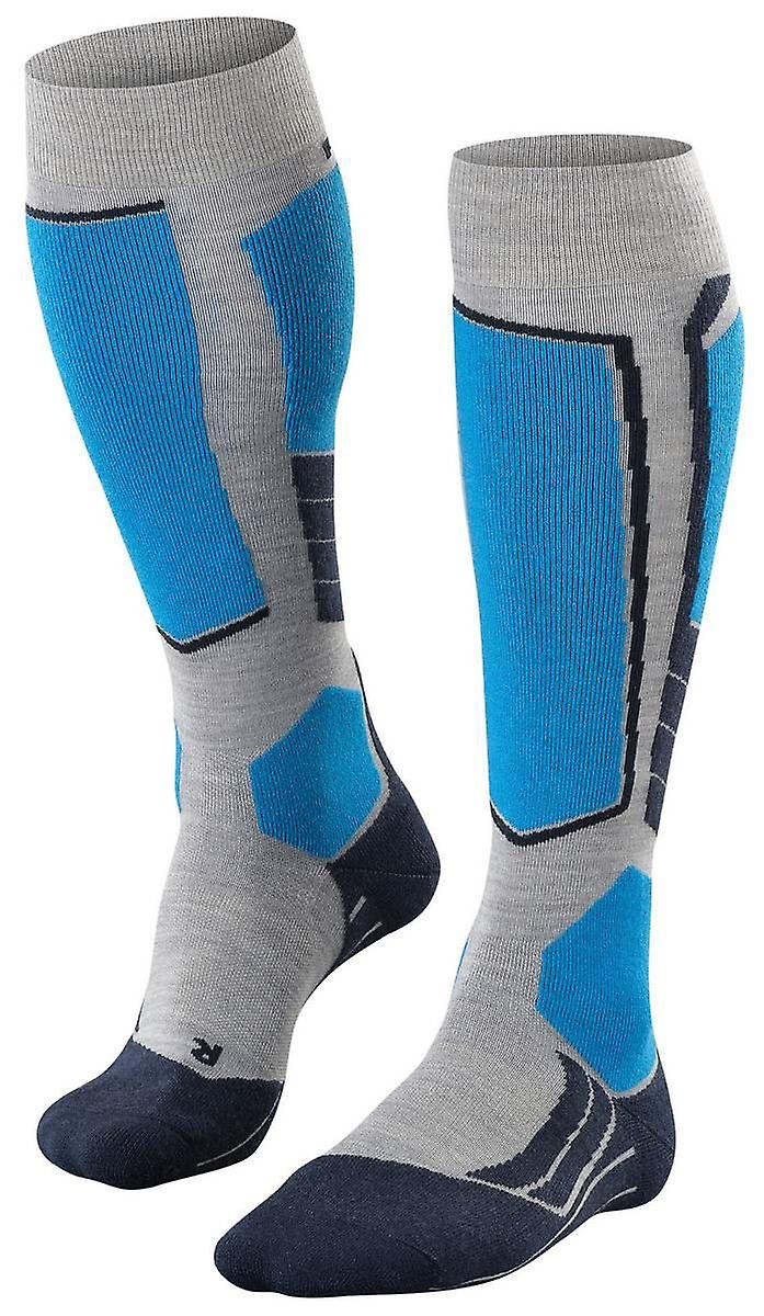 Falke SK2 Intermediate Wool Knee High Socks - Light Grey