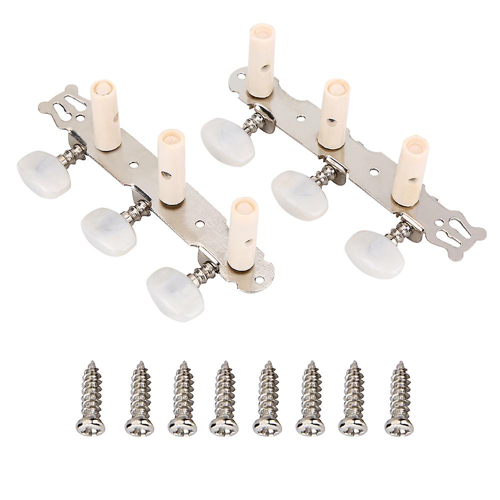 3R 3L Machine Heads String Tuning Key Pegs Metal Tuners for Classic Guitar