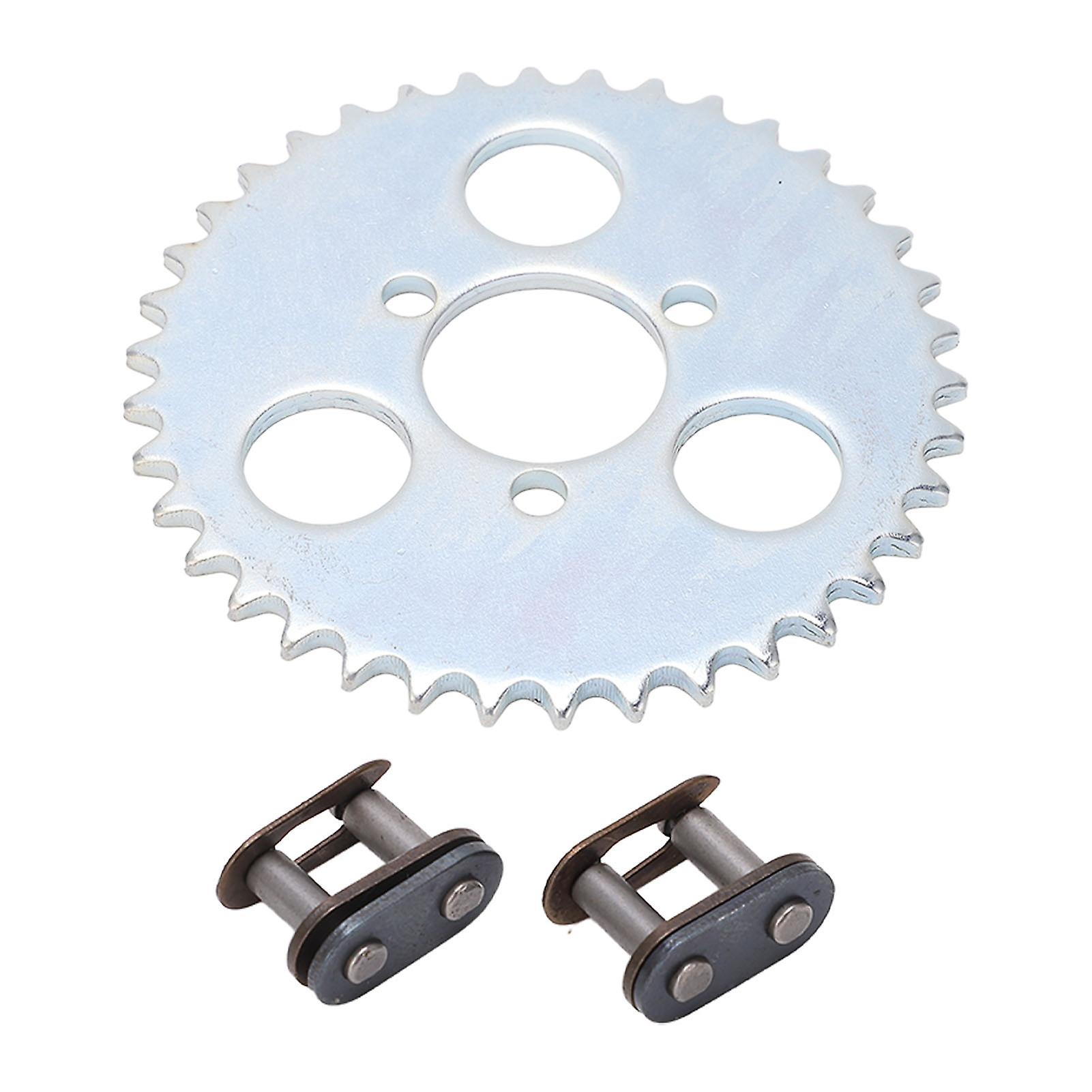 Pignon de chaîne arrière T8F 38 dents, diamètre 101 mm, léger et portable, adapté aux scooters Goped 2 temps 43 cc et 49 cc