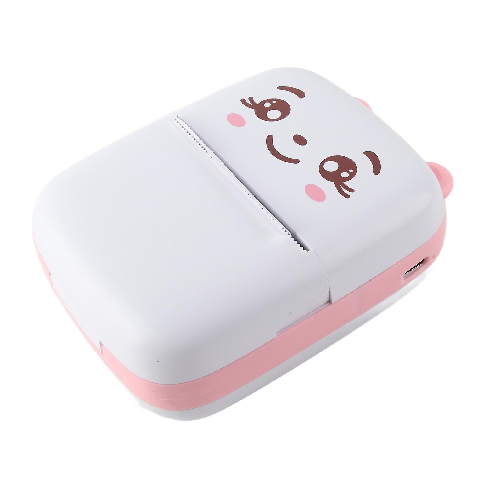 Mini Thermal Printer Inkless Bluetooth Printer Handheld Printing Machine for Label Photo Note Built in Battery