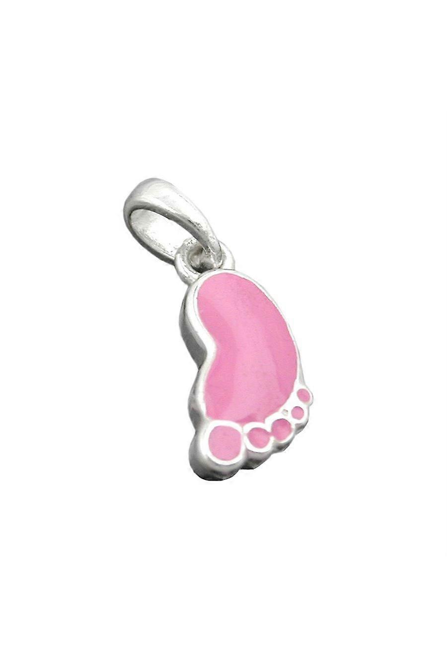 Pendant Foot Pink Pastell Silver 925 - Gl90762