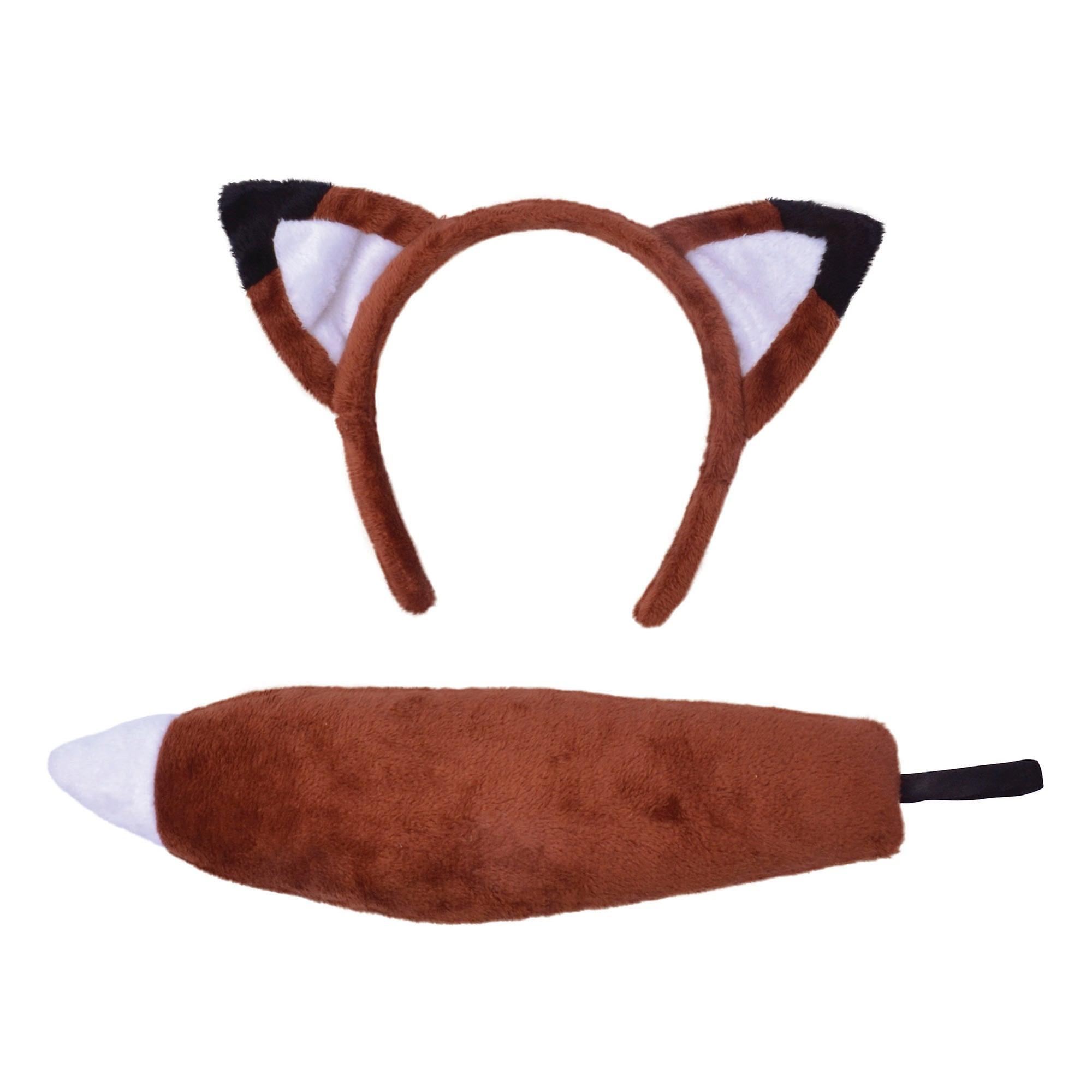 Fox Set Ears + Tail Instant Disguises Unisex Ds159