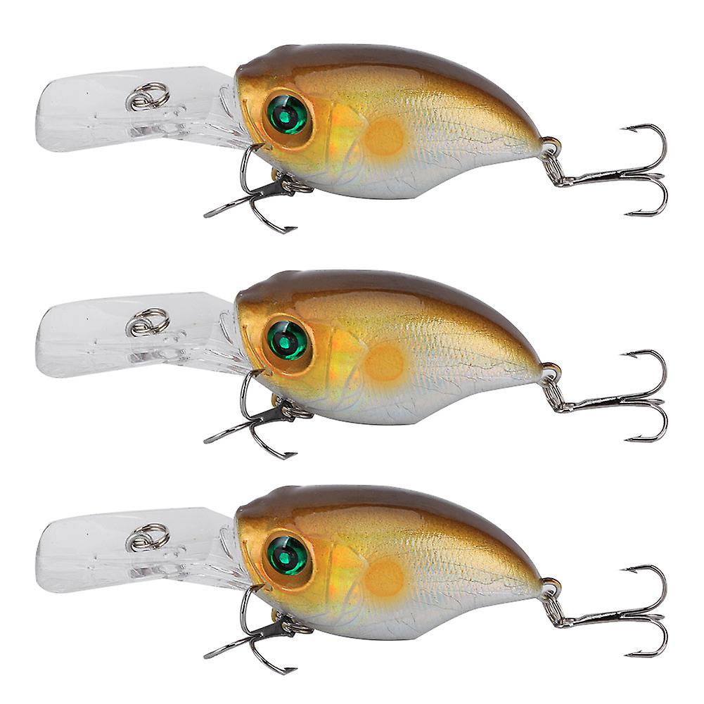 3PCS Deep Diving Scrapper Köder Köder Künstliche Simulation Lebensechte Köder Angelgerät