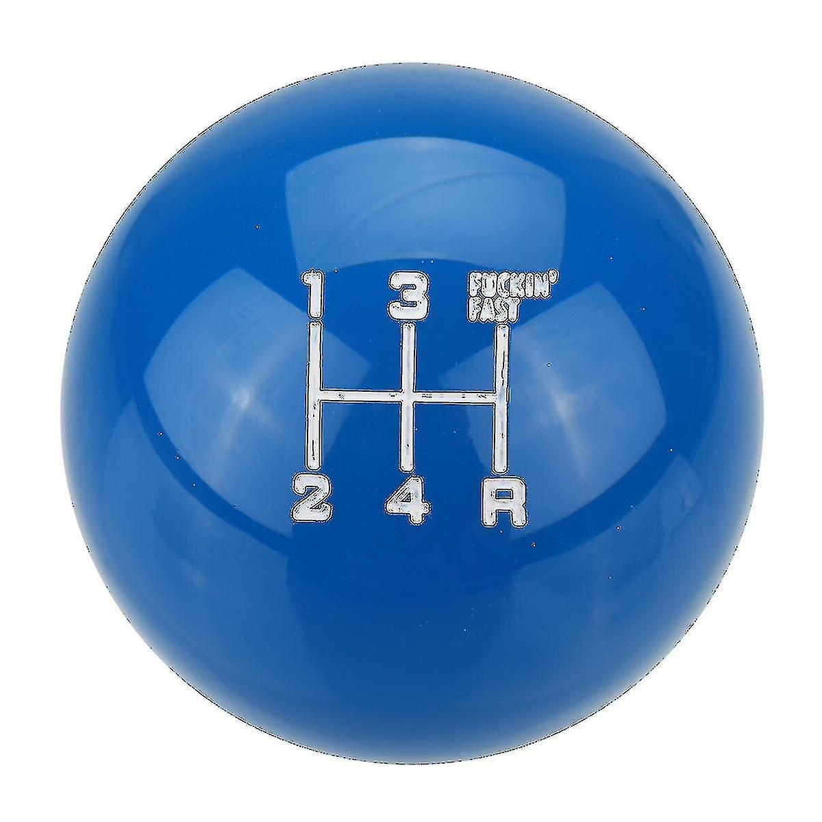 GM 5 Manual Speed Ball Shift Knob M10 X 1.5 Threaded Blue