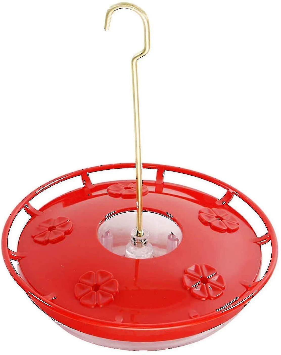 Yaju Feeder With 5 Feeding Stations Flower Bird Feederred1pcs