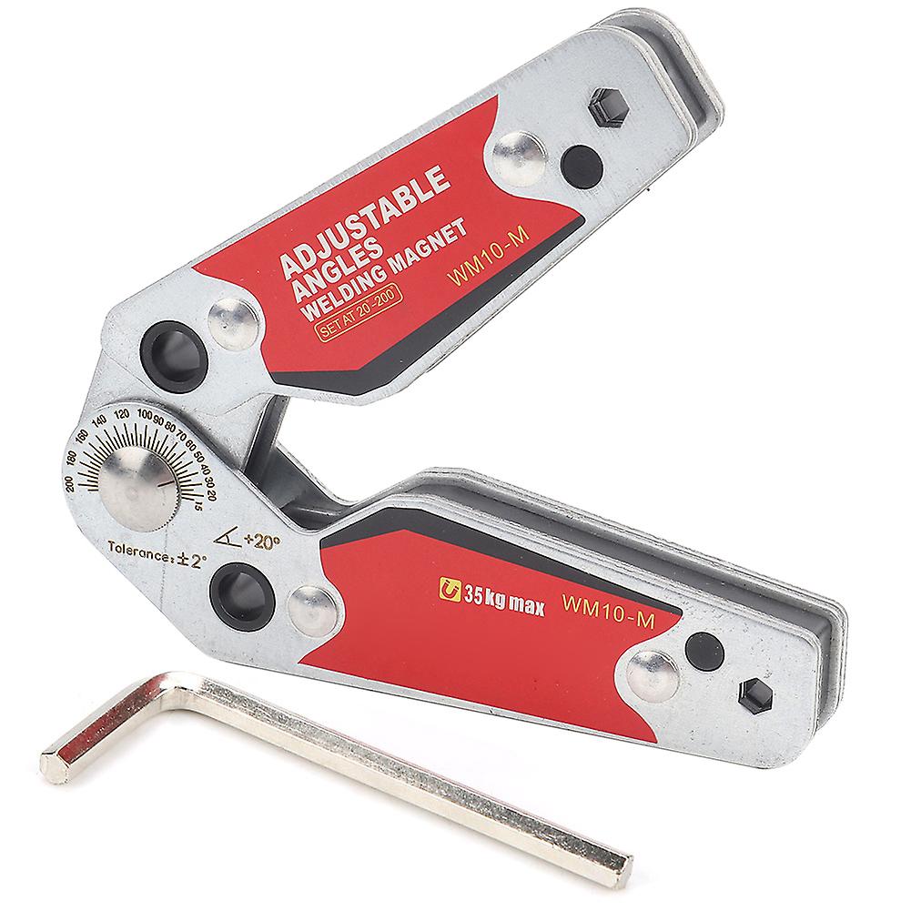 Welded magnets adjustable angle from 20° to 200°, can be used for welding positioning
