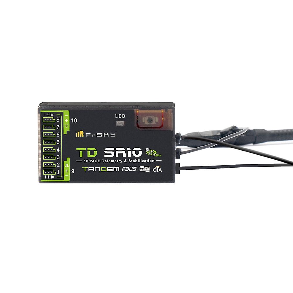 FrSky TD SR10 2.4GHz & 900MHz DualBand Low Latency Long Range Triple Antenna PWM/SBUS/FBUS/S.Port. R