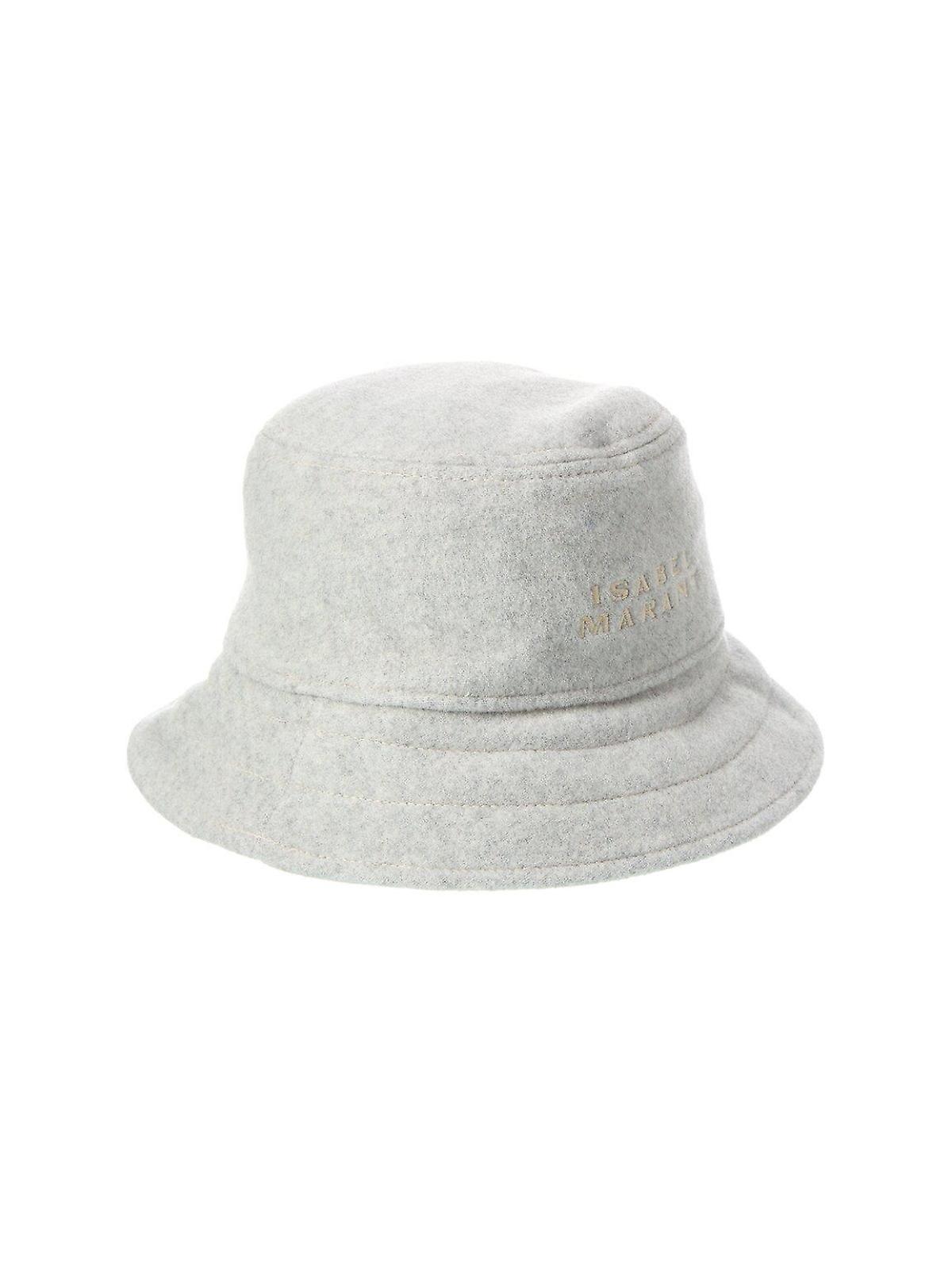Giorgia Wool Felt Logo Bucket Hat