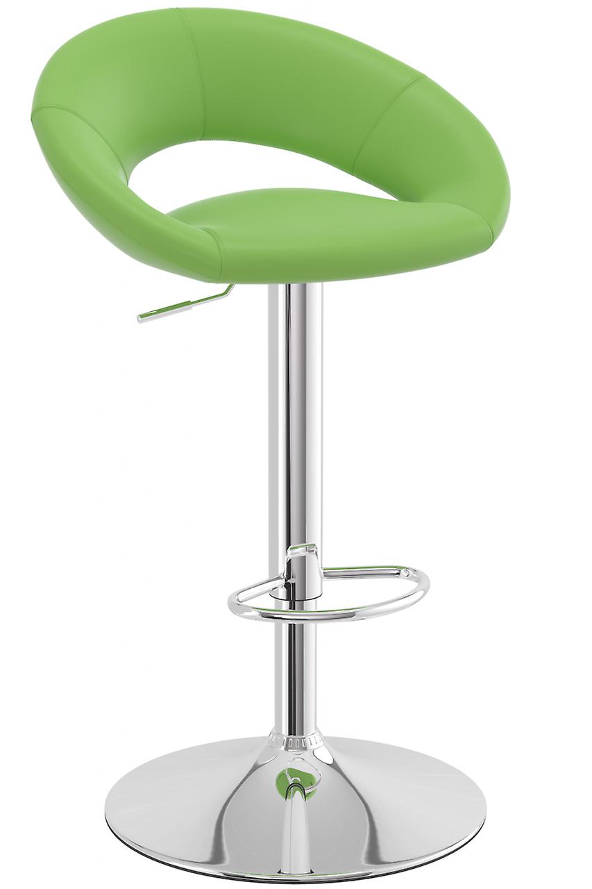 Serene Green Breakfast Bar Stool Height Adjustable