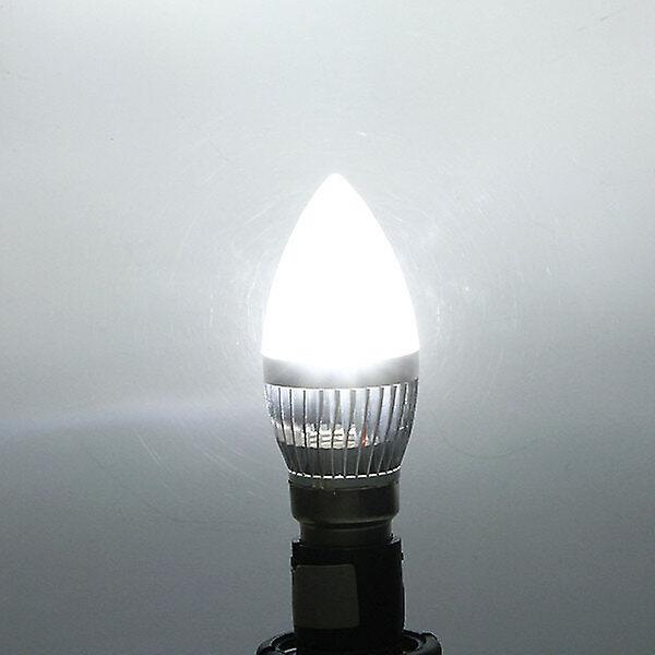 Dimmable 3w 220v White Warm White Led Candle Bulb Golden Shell Lamp