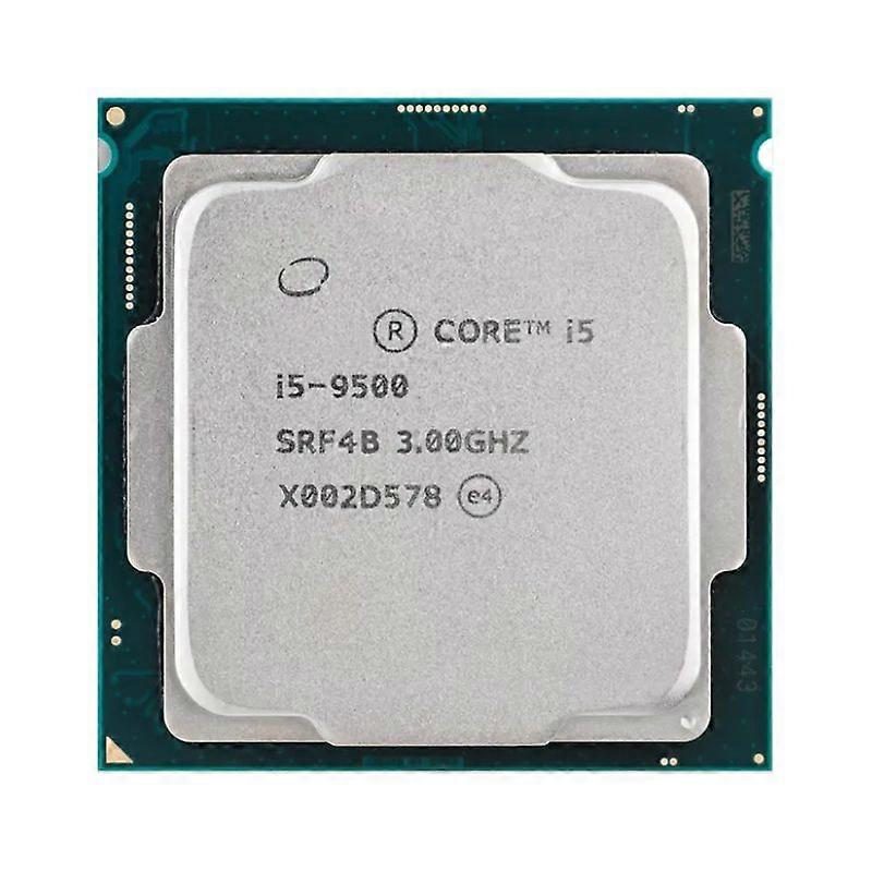 CPU Core i5-9500 - Socket LGA 1151 6 core 6 thread 3.0GHz 9MB L3 cache 65W.