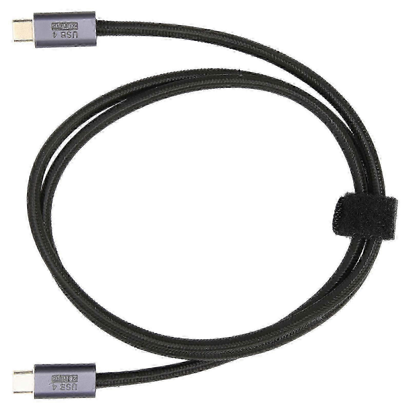 USB4 Data Cable High Speed 20Gbps Type C 8K60Hz Data Cable for Laptops Tablets Cell Phones100cm/39.4in