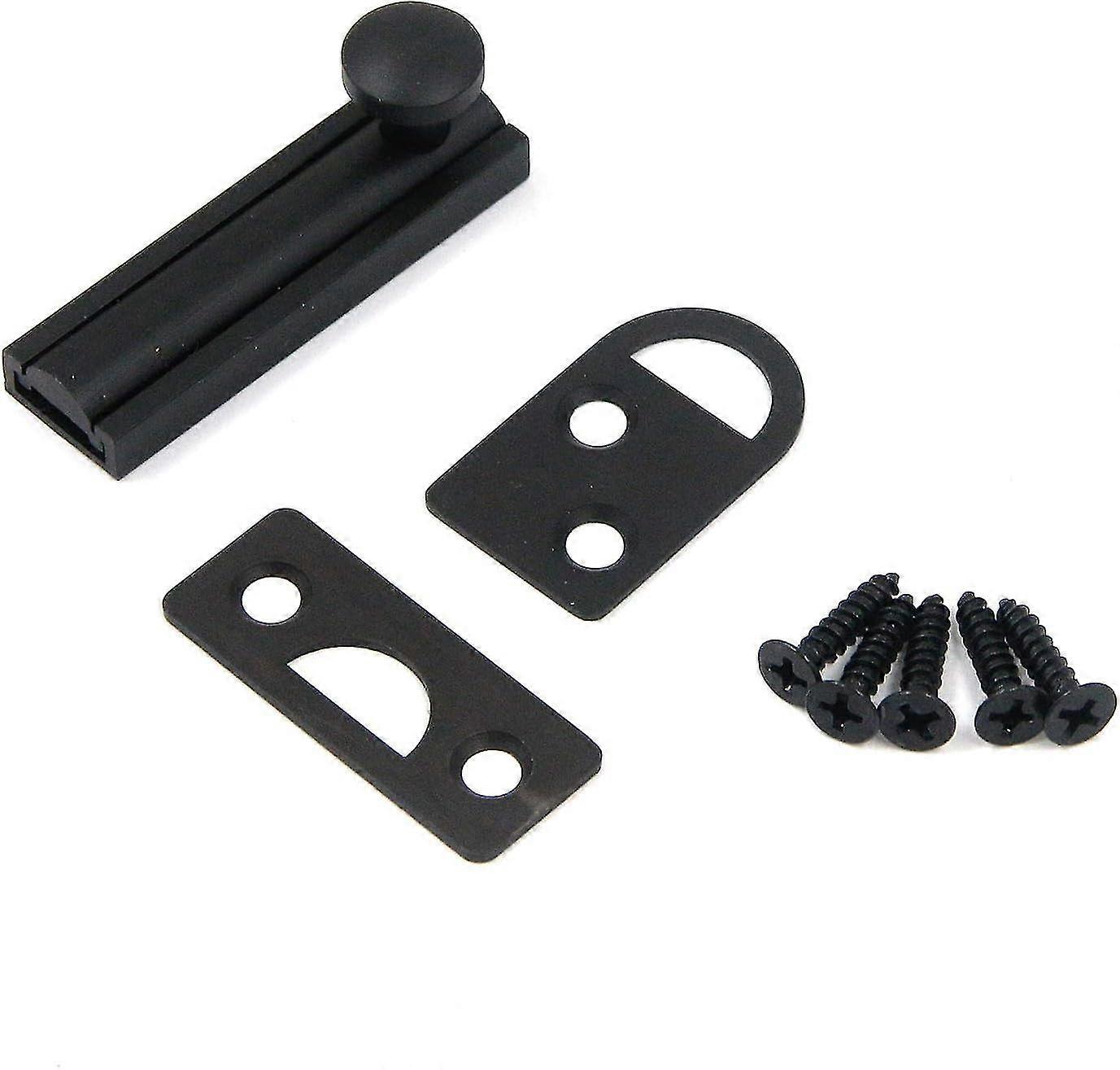 Solid Surface Bolt 2in Matte Barrel Bolt Lock Hardware Slide Surface Door Bolt