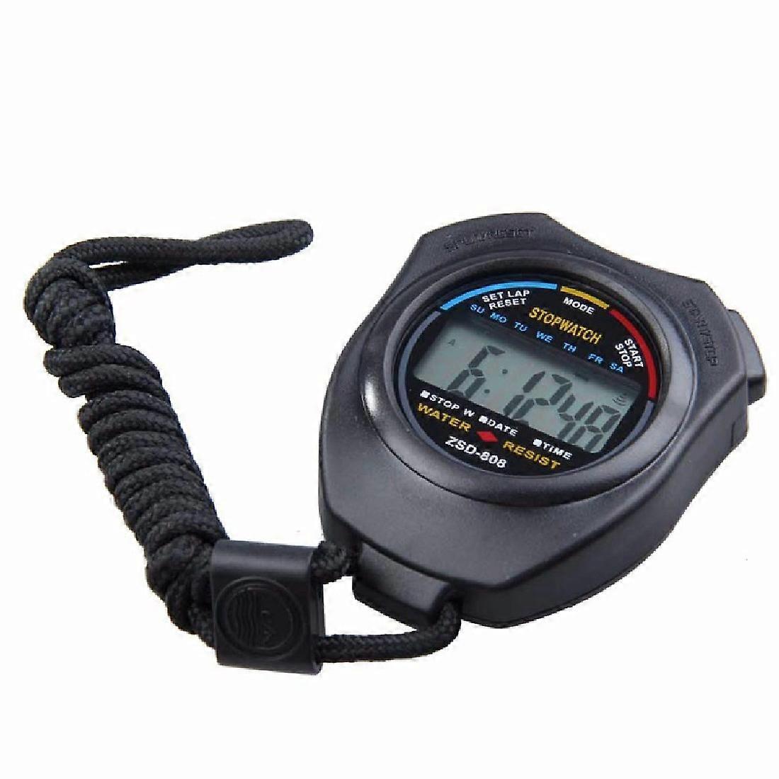 Solid Multifunctional Electronic Stopwatch, Sports Stopwatch, Digital Stopwatch