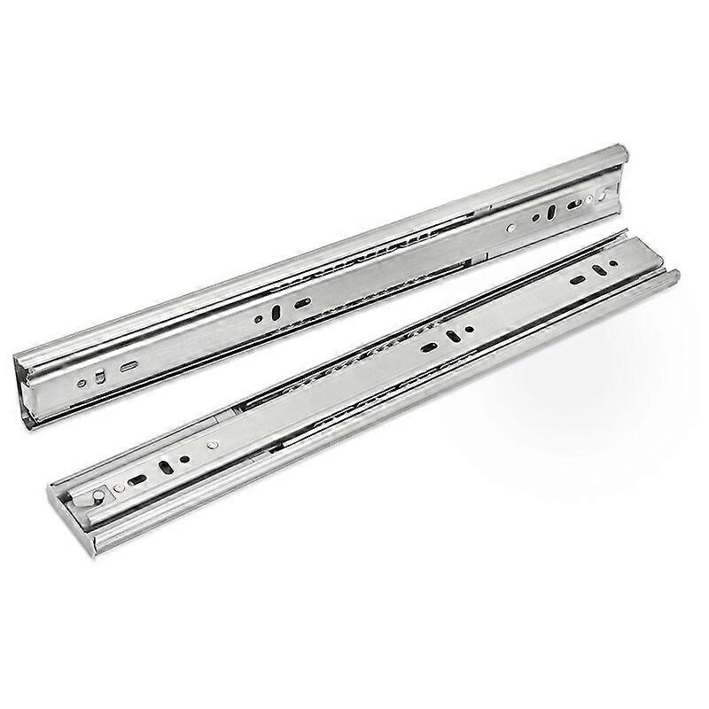 Full Extension Drawer Slides, Ball Bearing Drawer Slides, Load 45kg, 35cm, 2 Pieces