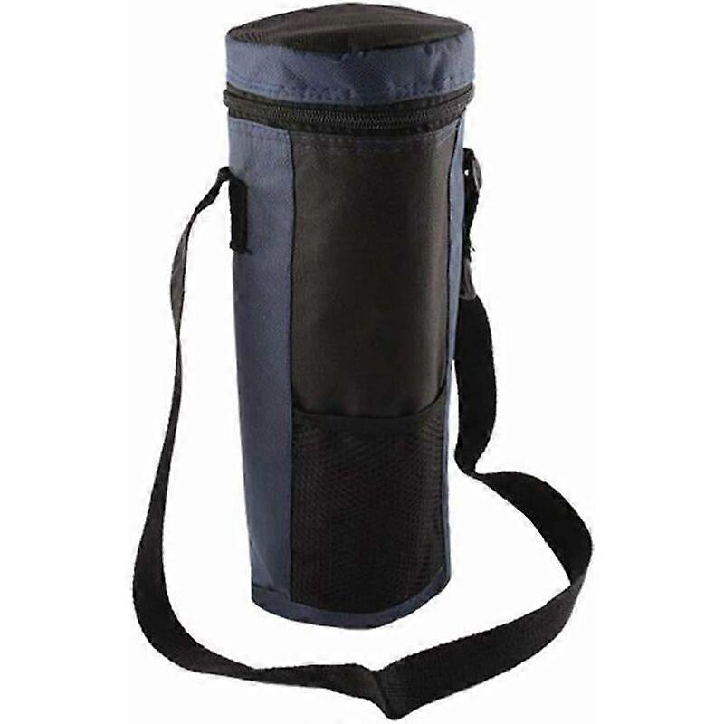 Insulated Water Bottle Carry Bag(Blue)