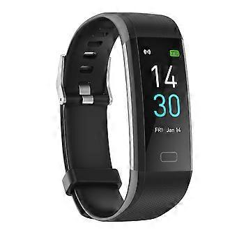 Rastreador de Fitness, Rastreador de Atividade à Prova d'Água com Monitor de Frequência Cardíaca, com Pedômetro e Monitor de Sono, Rastreador de Passos Masculino para Senhoras