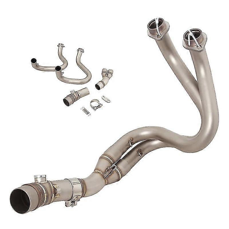 unique pipeFor Kawasaki Z650 Ninja 650 Versys 650 Z650RS ER6N ER6F Motorcycle Full System Front Link PIpe Muffler Escape DB Killer