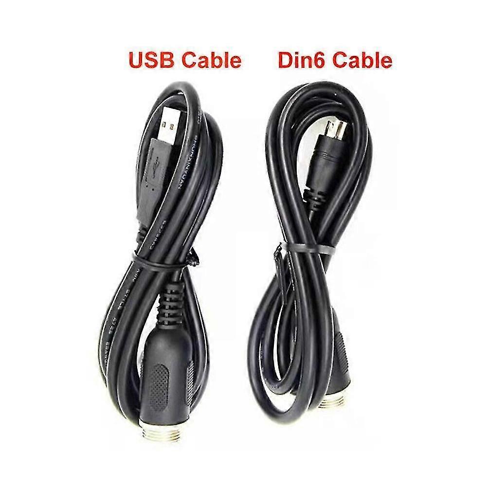 1Pcs Din6-USB Cable Adaptation For Thrustmaster TH8A Fit Connection - TSSH X9J