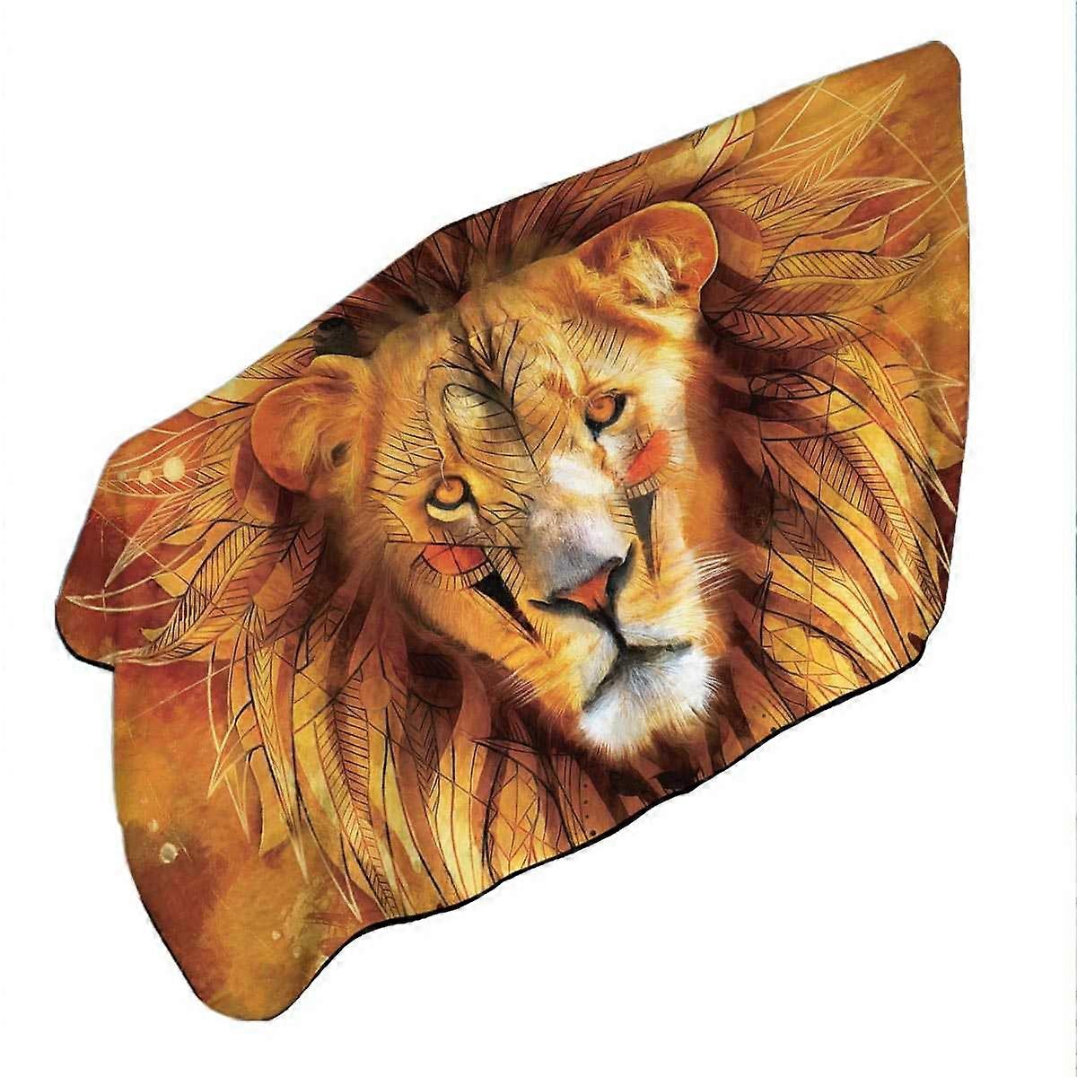 Attractive Lion Chief Microfiber Beach Towel