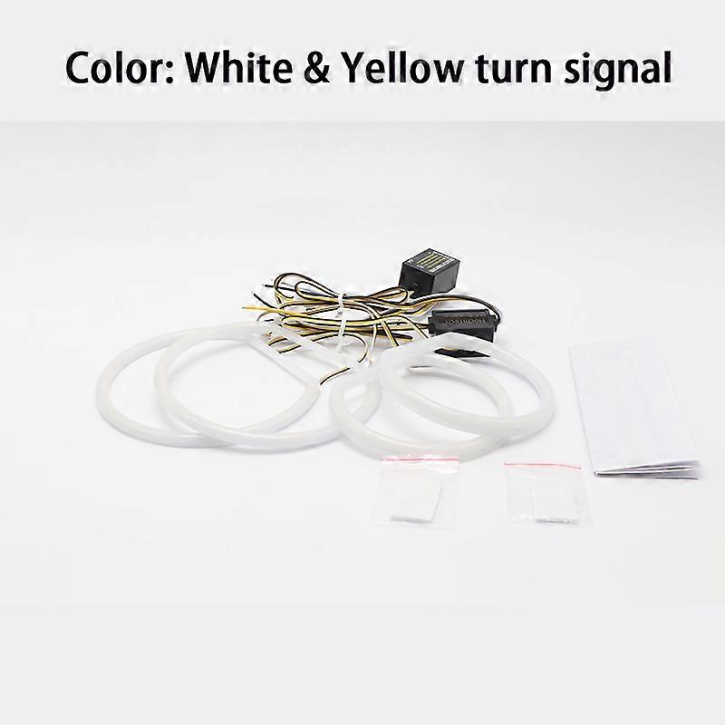 BMW E65 E66 PRE FACELIFT 745i 745Li 760Li 760i 2002 2003 2004 2005年用SMDコットンライトスイッチバックLEDエンジェルアイハローリングキット