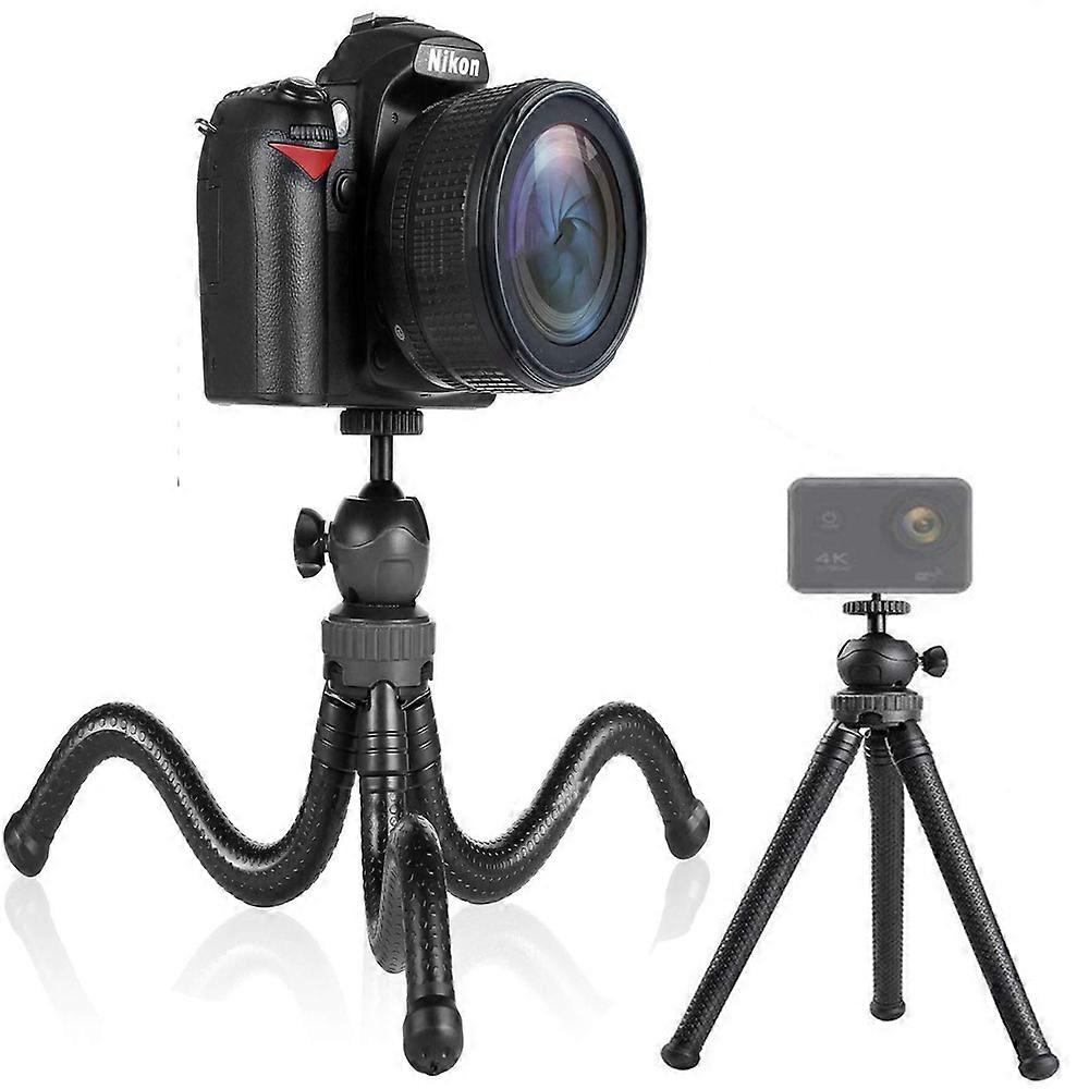 Tripé flexível, tripé de telefone Mini Tripé Câmera para Câmera Esportiva com Bluetooth Remote Smartphone Mount