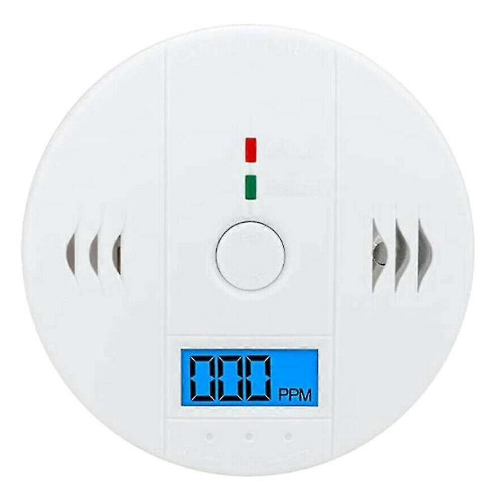 Koolmonoxide Alarm Detector Co Sensor Detector Batterij aangevoed