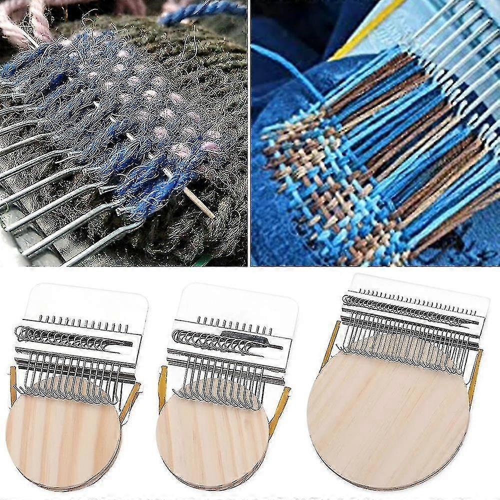 Small Loom Speedweve Type Weave Tool Stitching Mending Jeans Clothes Mending Loom Kit High Quality