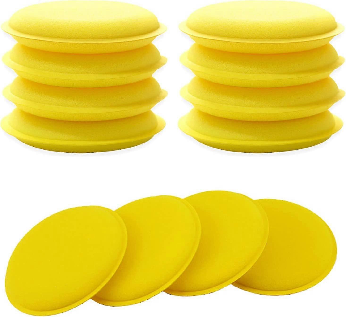 12pcs Car Polishing Pads Polish Soft Foam Applicator Pads Practical Car Polishing Sponge W