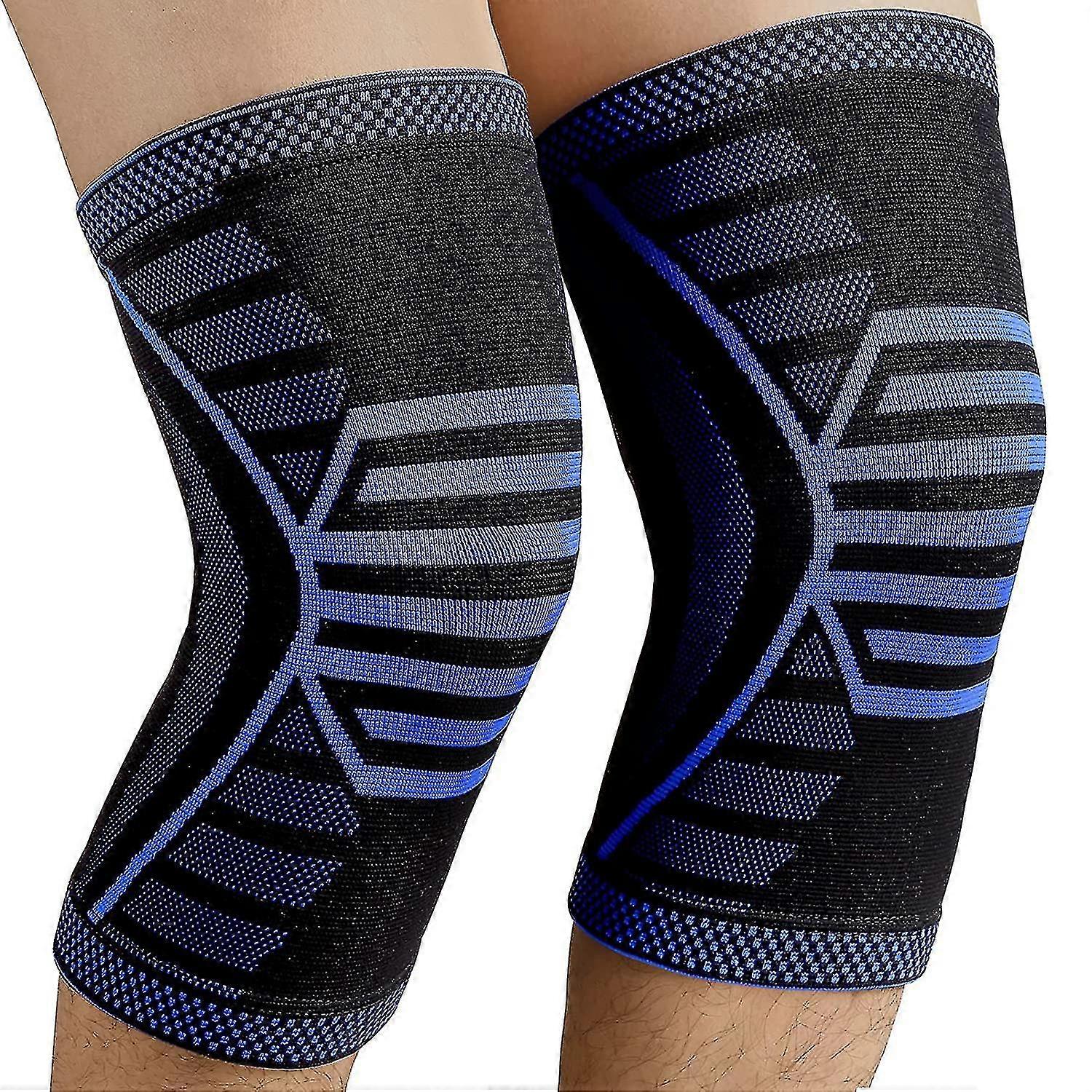 2024 genouillère, support de manchon de compression du genou pour les douleurs au genou, course à pied, entraînement, gymnase, randonnée, arthrite, LCA, Pcl, soulagement des douleurs articulaires, déchirure du ménisque,