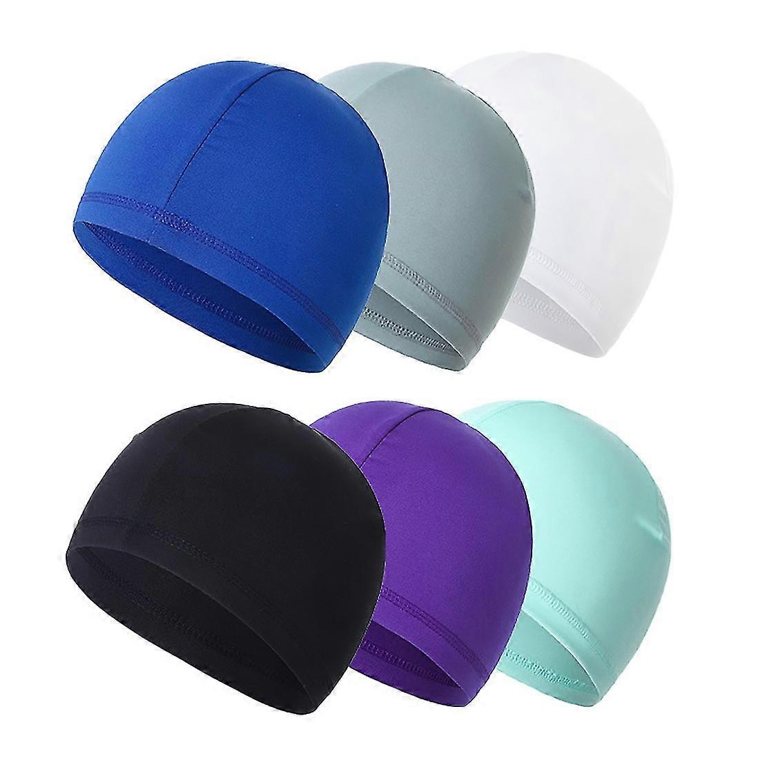 6 pieces cooling helmet liner skull caps sweat wicking cap