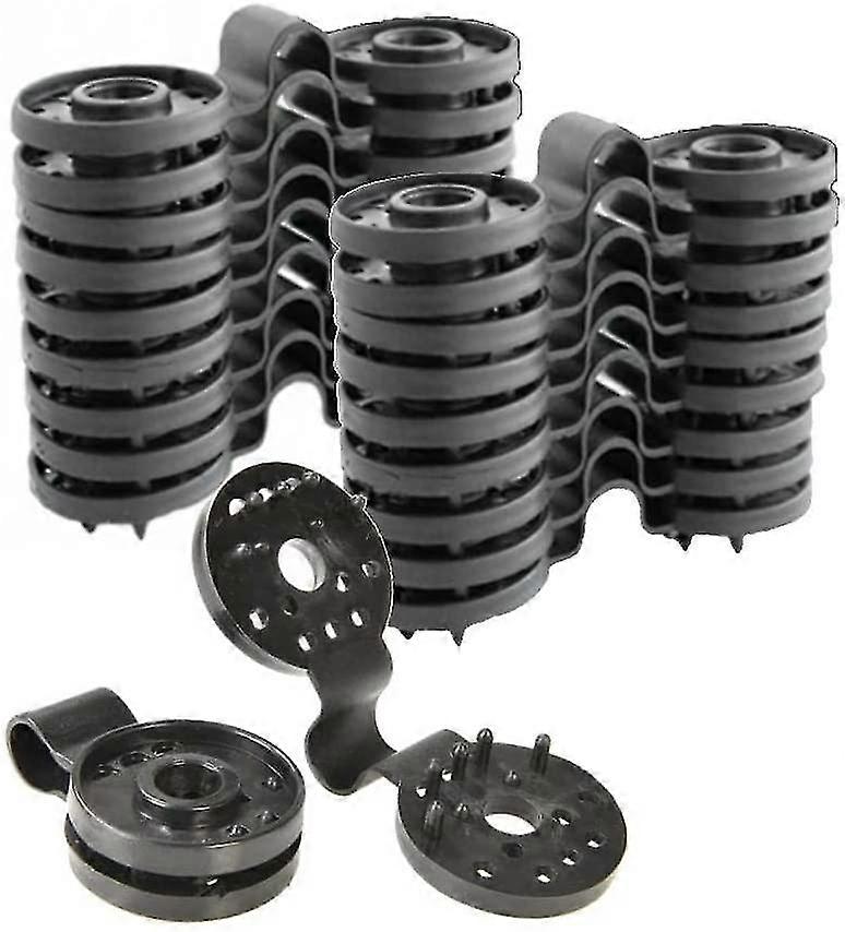 50 anti-uv treated fixing clips, fixing for view screen, for hail net - external net fasteners hooks