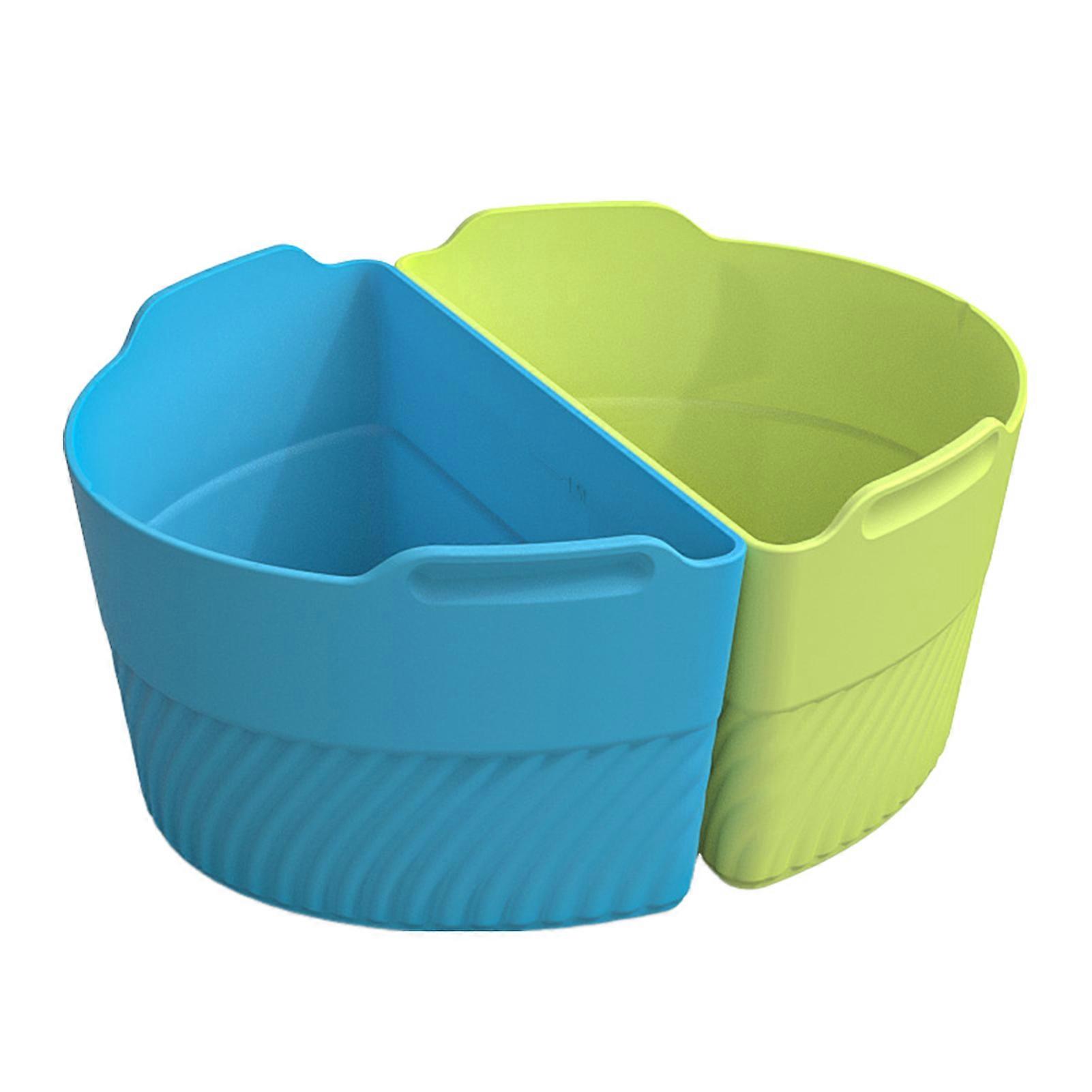 2/3Pcs Silicone Slow Cooker Liners for Taydoiban Pot 6-8 QT Cook Three Dishes at Once Heat-Resistant Easy to Clean Non-Stick BPA-Free for Singles Coup