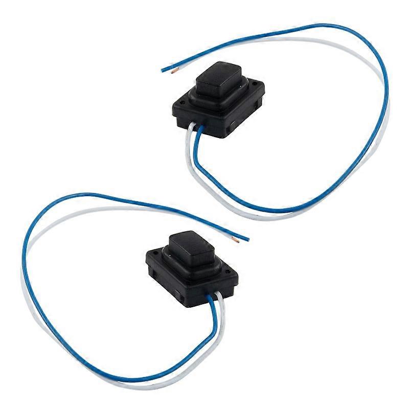 82651-D9710 82661-D9710 1 Pair Front Left Right Door Smart Handle Small Button Switch Fit for Kia Sportage - Black