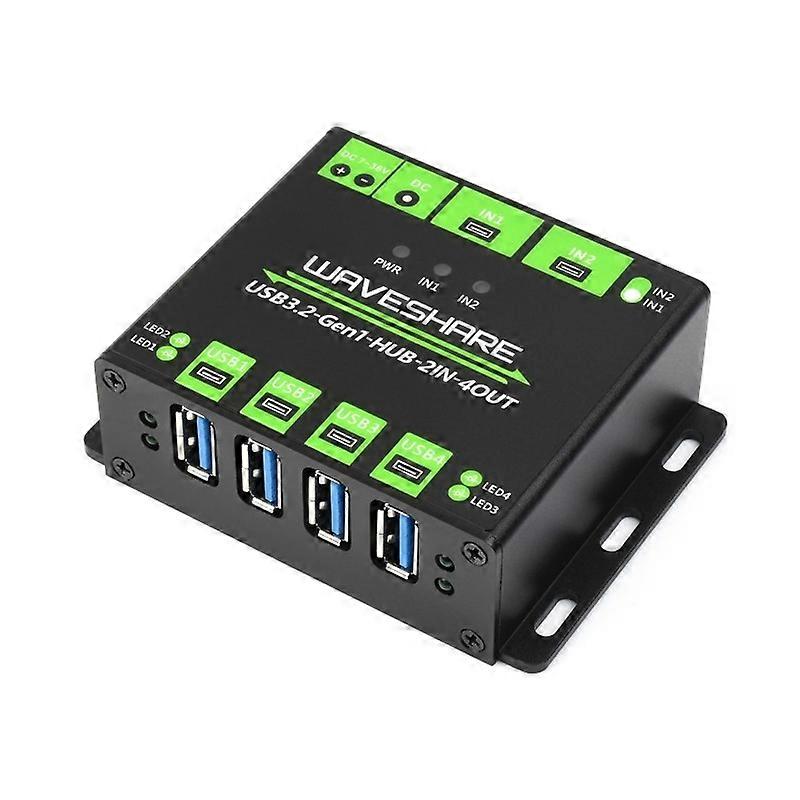 Waveshare 23929 USB HUB, Extending 4 x USB 3.2 Ports 23929