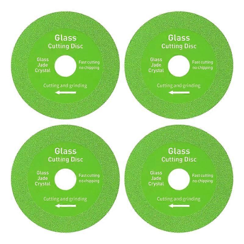 4包玻璃切割盘金刚石切割刀片玻璃陶瓷切割工具
