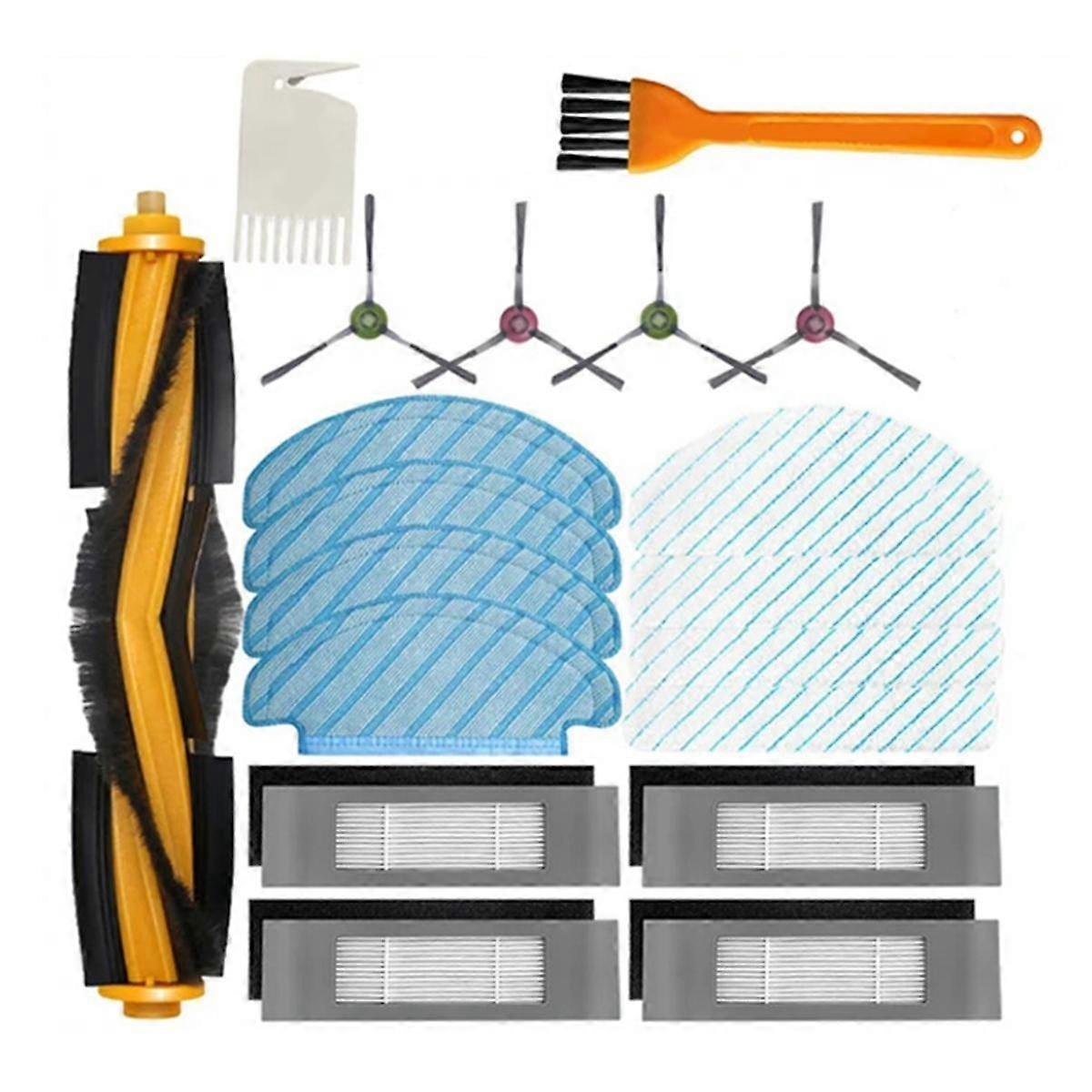 For Hybrid/ Max/ 2/ 2 Pro/ Station Robot Vacuum Spare Parts Main Side Brush Hepa Filter Mop Rag