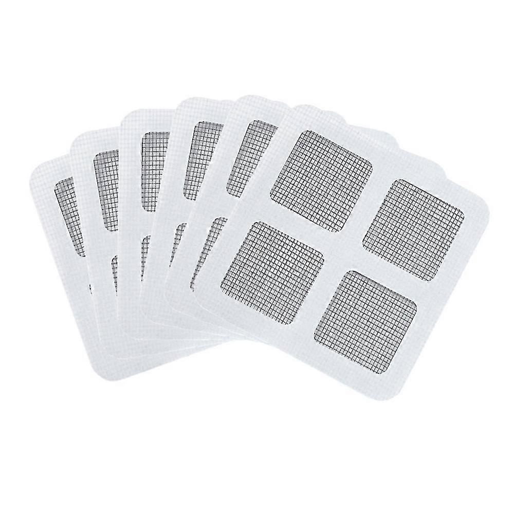 6 Pack Repair Kit For Diy Self-adhesive Window Screen Mesh Anti Mosquito Bug Insects Pet Screening Invisible