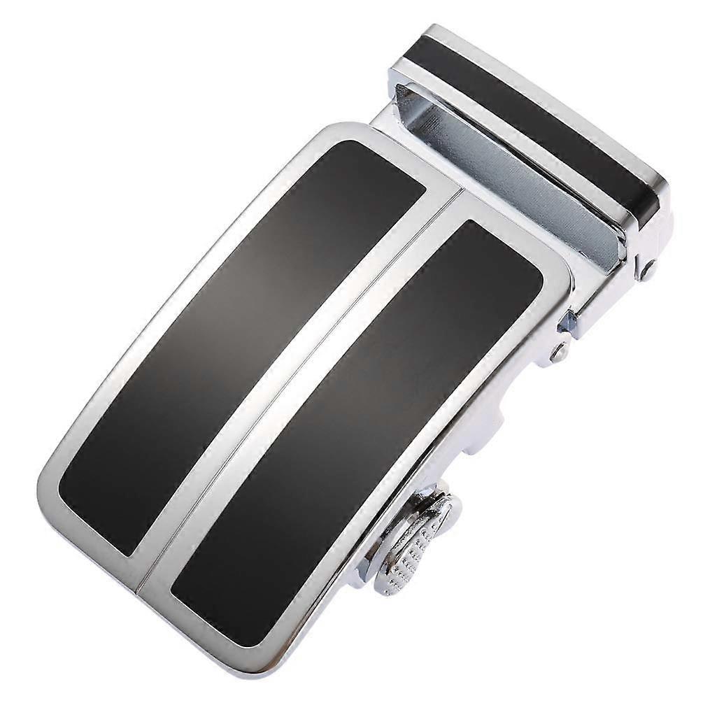 Férfi övcsat szélessége 3.5cm Övcsat automata övcsat Mágnes alsó, fekete