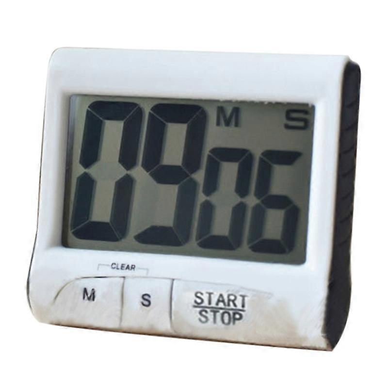Large LCD Digital Screen Kitchen Timer Count-Down Back Stand Clock Loud Alarm KAESI