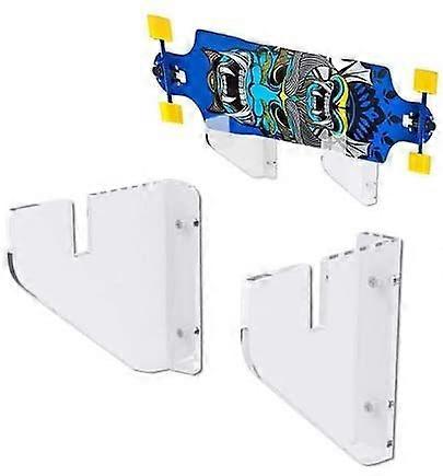 1 Set Stable Skateboard Wall Rack Lightweight
